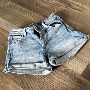 Arizona Jean Company Blue Jean Shorts Cuffed Hem